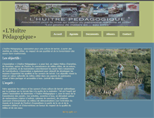 Tablet Screenshot of l-huitre-pedagogique.com